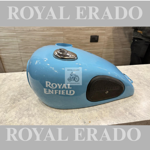 Royal Enfield vintage g2 1962 old model bullet  classic electra standard thunderbird bobber style tank with speedometer and knee pads