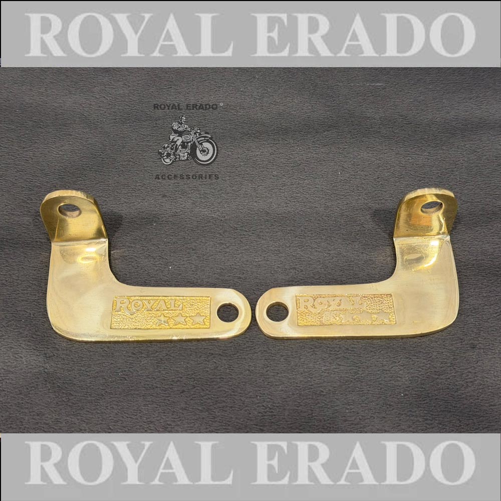 Brass Roots Horn Patti Strip Universal For All Bikes Royal Enfield Vintage G2 1962 Old Model Bullet 350 Classic Electra Standard Battalion