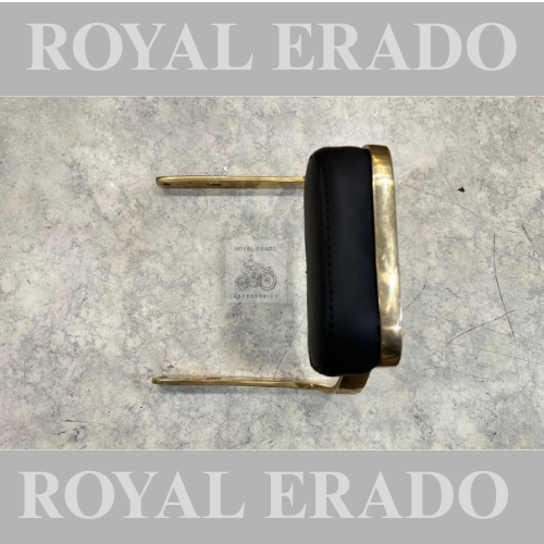 royal enfield classic electra standard vintage g2 1962 old model bullet brass backrest with foam