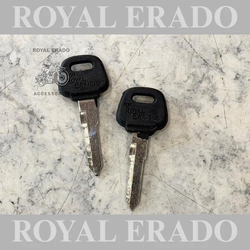 Vintage G2 1962 Old Model Bullet 350 Royal Enfield Standard Electra Black Key 2 Pieces