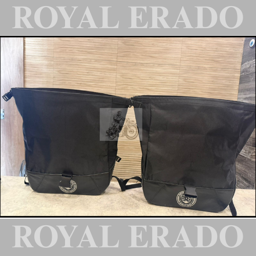 Royal enfield Interceptor and continental gt 650 side saddle bag touring bag 20 litters each