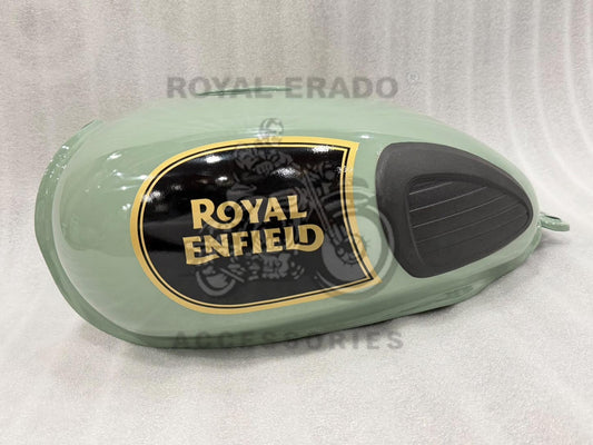 Royal Enfield Classic Mint/Pastel Green Pista Green Tank For Bs-3 Bs-4 After 2013 Model