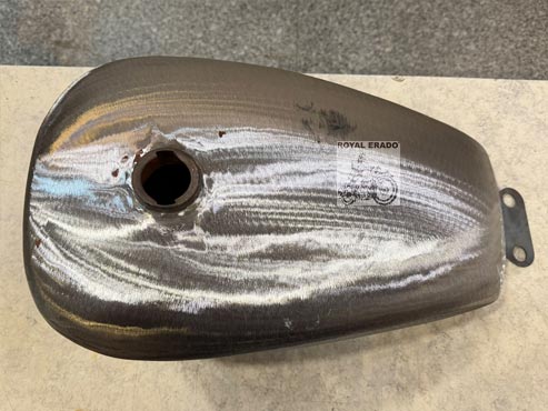 Harley Peanut Bobber Style Tank Tank For Avenger, Royal Enfield Classic, Electra, Standard, Thunderbird