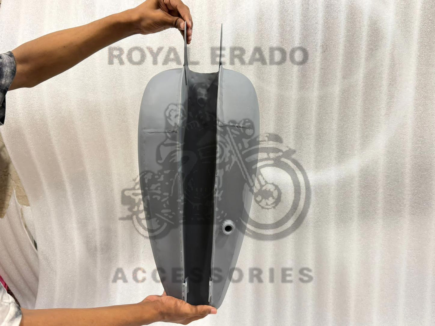 Round Bobber Style Harley-style Tank For Royal Enfield Classic Electra Standard Vintage Retro Style Tank