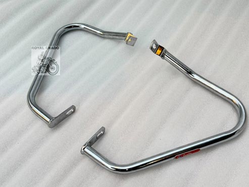 Royal Enfield Old Model Vintage G2 1962 Bullet 350 Standard Electra Before 2010 Model Rear Chrome Leg Guard /Crash Guard