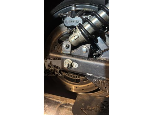Lowering Kit For Royal Enfield Super Meteor 650 To Lower The Height Of The Bike