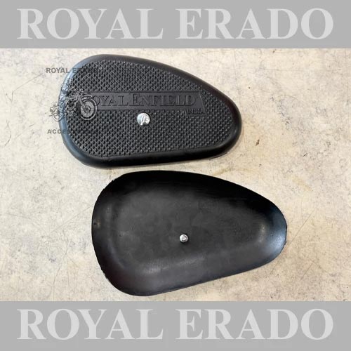 Vintage G2 1962 Old Model Bullet 350 Knee Pad With Royal Enfield India Written For Standard Electra Classic