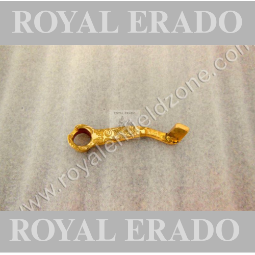 Royal enfield engraved laser etching brass neutral  lever  for vintage g2 1962 old model bullet 350 standard electra cast iron engine ci engine