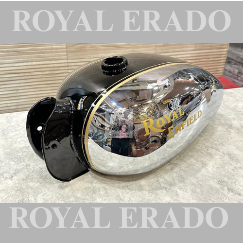 Royal enfield vintage g2 1962 old model bullet 350 classic electra standard thunderbird tank Machimo design black chrome for ci engine & uce efi engine