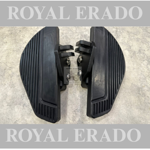 Royal enfield super meteor 650 footrest foot pad foot board harley style