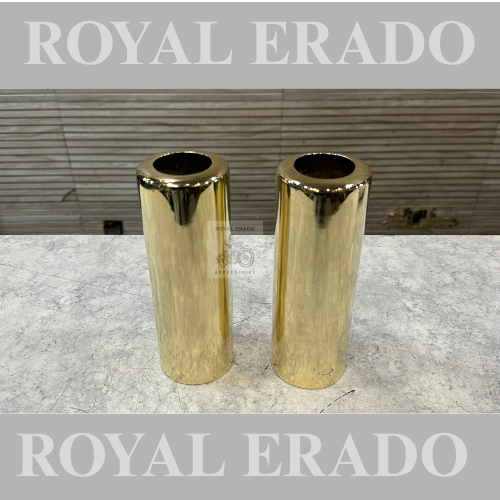 Royal enfield classic electra standard rear shocker cover brass