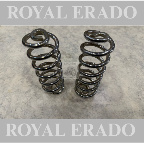 Royal Enfield Vintage G2 1962 old model bullet 350 cast iron engine ci engine standard electra front seat, spring in chrome.