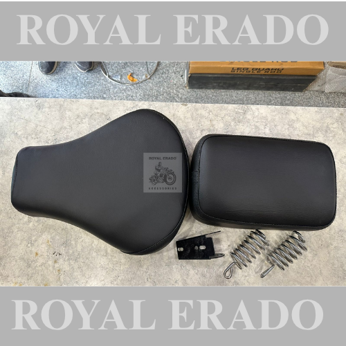 Royal Enfield Classic Seat With Spring Compatible With Electra And Standard And Classic