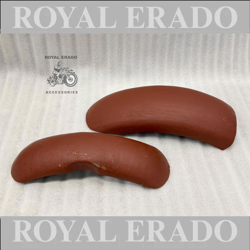 Harley-davidson Bobber-style Short Mudguard For Front 110 Tyre & Rear 150 Tyre For Classic Electra Standard
