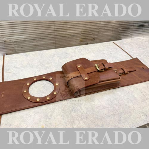Vintage G2 1962 Old Model Bullet 350 Arjun Reddy Kabir Singh Leather Tank Cover (Tank Bag / Tank Tidy) In Brown For Royal Enfield Classic Electra Standard Reborn Classic, New Standard Battalion, And Continental Gt 650
