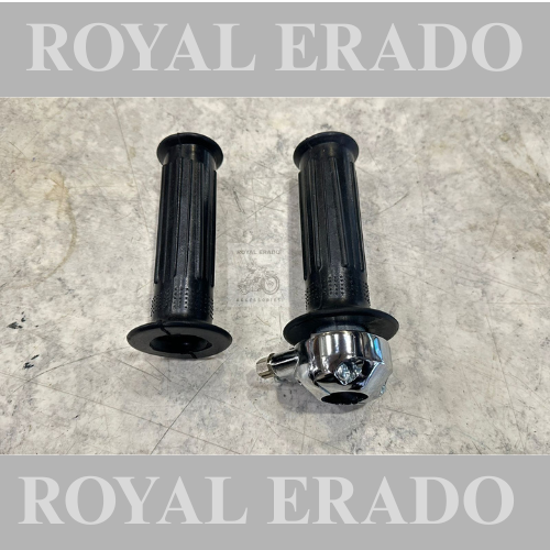 Royal enfield vintage g2 1963 old model bullet 350 standard handle throttle grips Royal enfield India in black