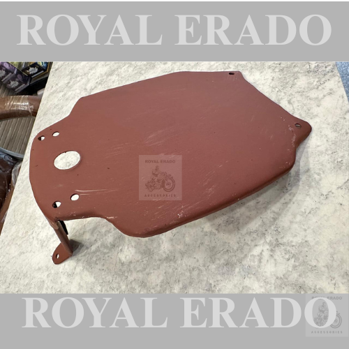 Royal enfield vintage g2 1963 old model bullet standard electra classic rear number plate without paint raw