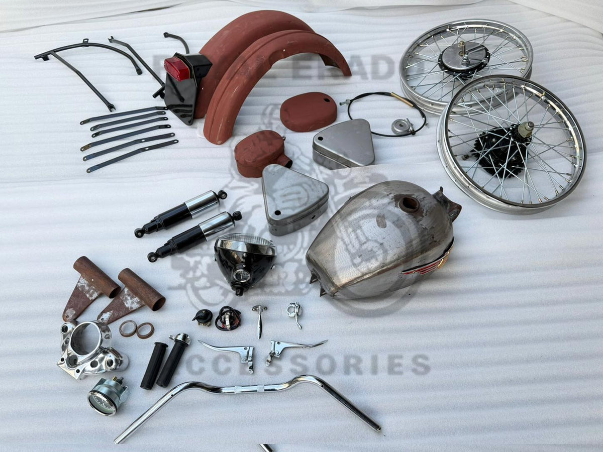 Vintage 1962 Old Model Bullet 350 G2 Kit For Royal Enfield Standard Cast Iron Engine
