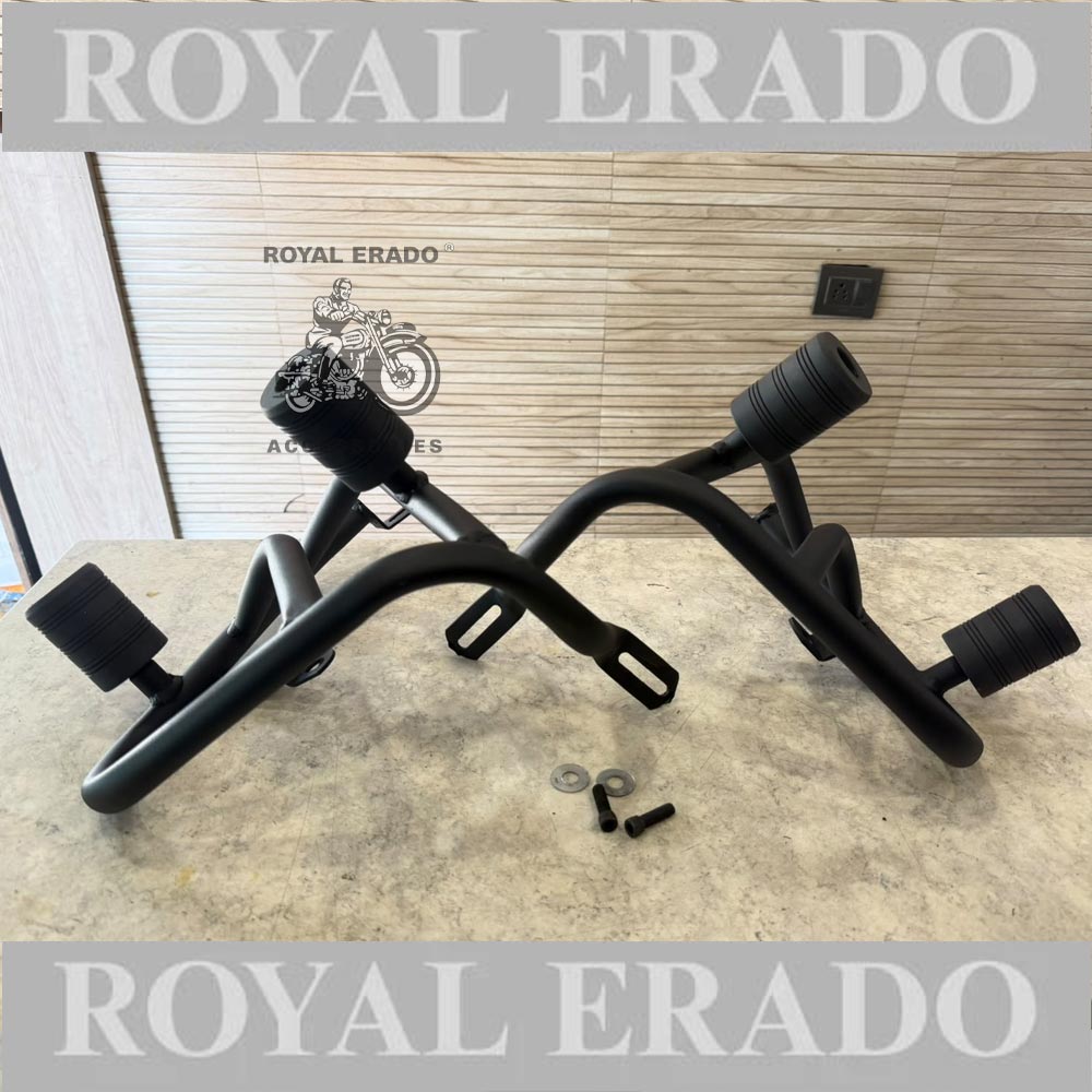 Harley Davidson X440 Crash Guard In Black With Double Slider
