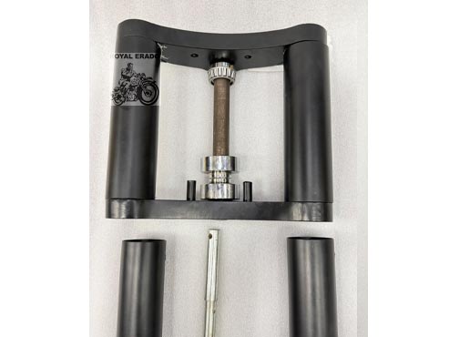 Royal Enfield Classic Electra Standard Thunderbird Black Front Broad Fork ( Broad Shocker ) For Broad Tyre Up To 150 Number Tyre