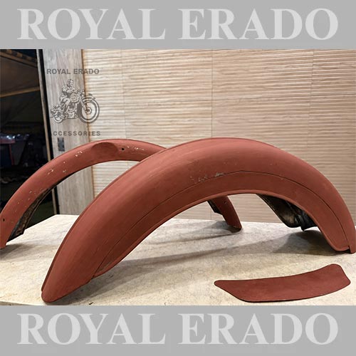 Vintage And Bobber-style Mudguard For Rear 150" Number Tyre Vintage G2 Style 1962 Old Model Bullet Fit To Classic Electra And Standard