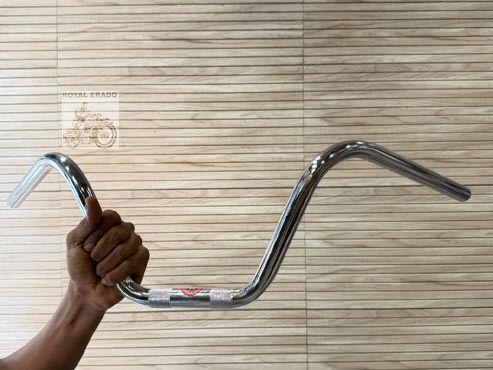 Ape Handle Bar Bobber Chopper Style High Handle For Classic Electra Standard Thunderbird Meteor 350 Reborn Classic Battalion Standard (7/8" Handle, 22 Mm)