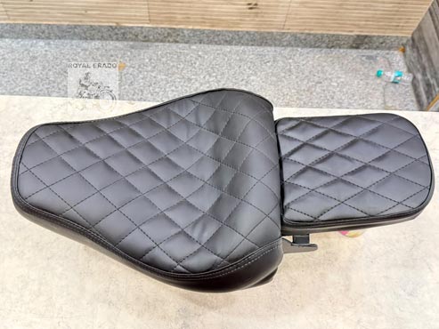 Royal Enfield Bobber Style Folding Seat For Classic Electra Standard Thunderbird Reborn Classic Battalion Standard