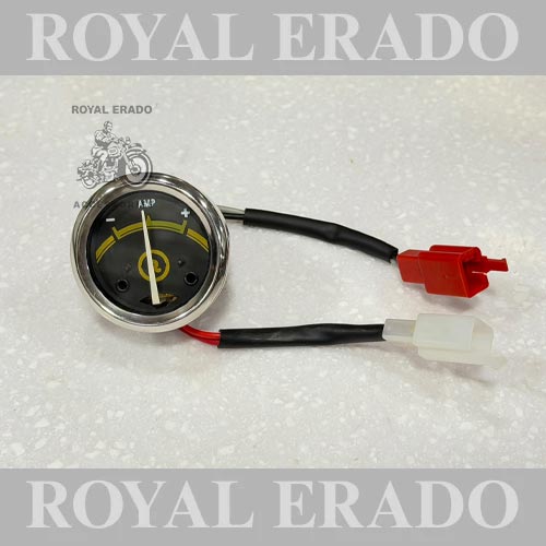 Uce Bullet Amp Meter Motorcycle Bike Amp Gauge For Royal Enfield Classic 350