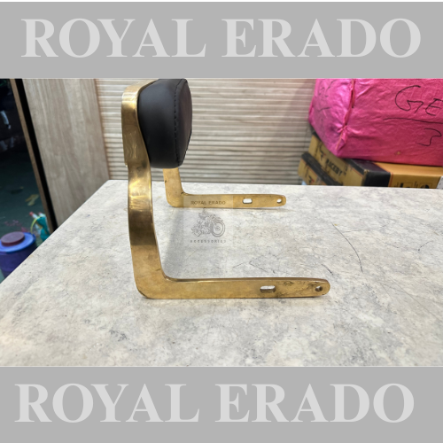 royal enfield classic electra standard vintage g2 1962 old model bullet brass backrest with foam