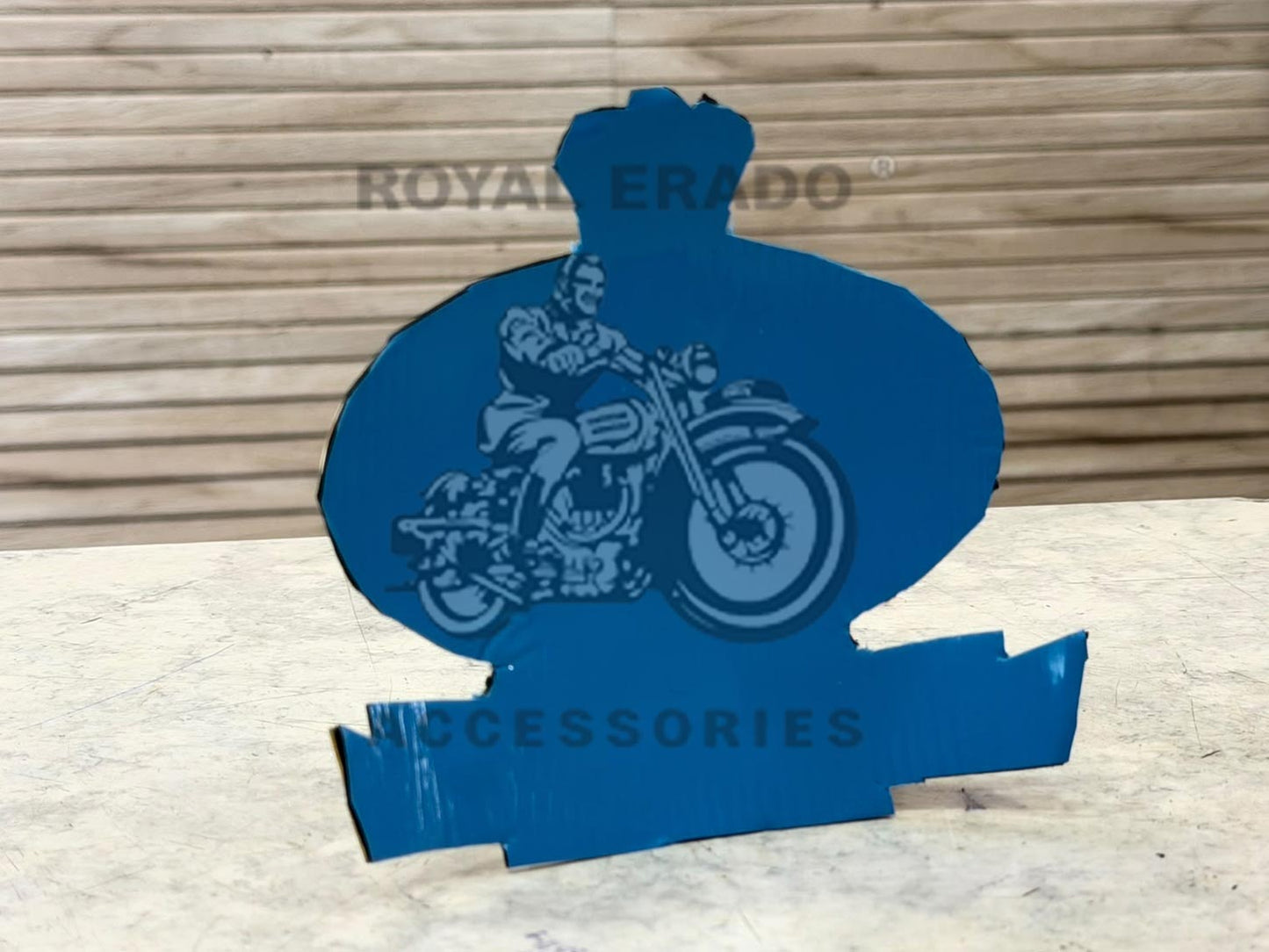 British England Crown Badge Emblem Cad Monogram Brass For Rear Mudguard For Reborn Classic Electra Standard Battalion Thunderbird Vintage Bsa Royal Enfield G2 1962 Old Model Bullet 350 (Can Scew & Also Have 3m Tape )