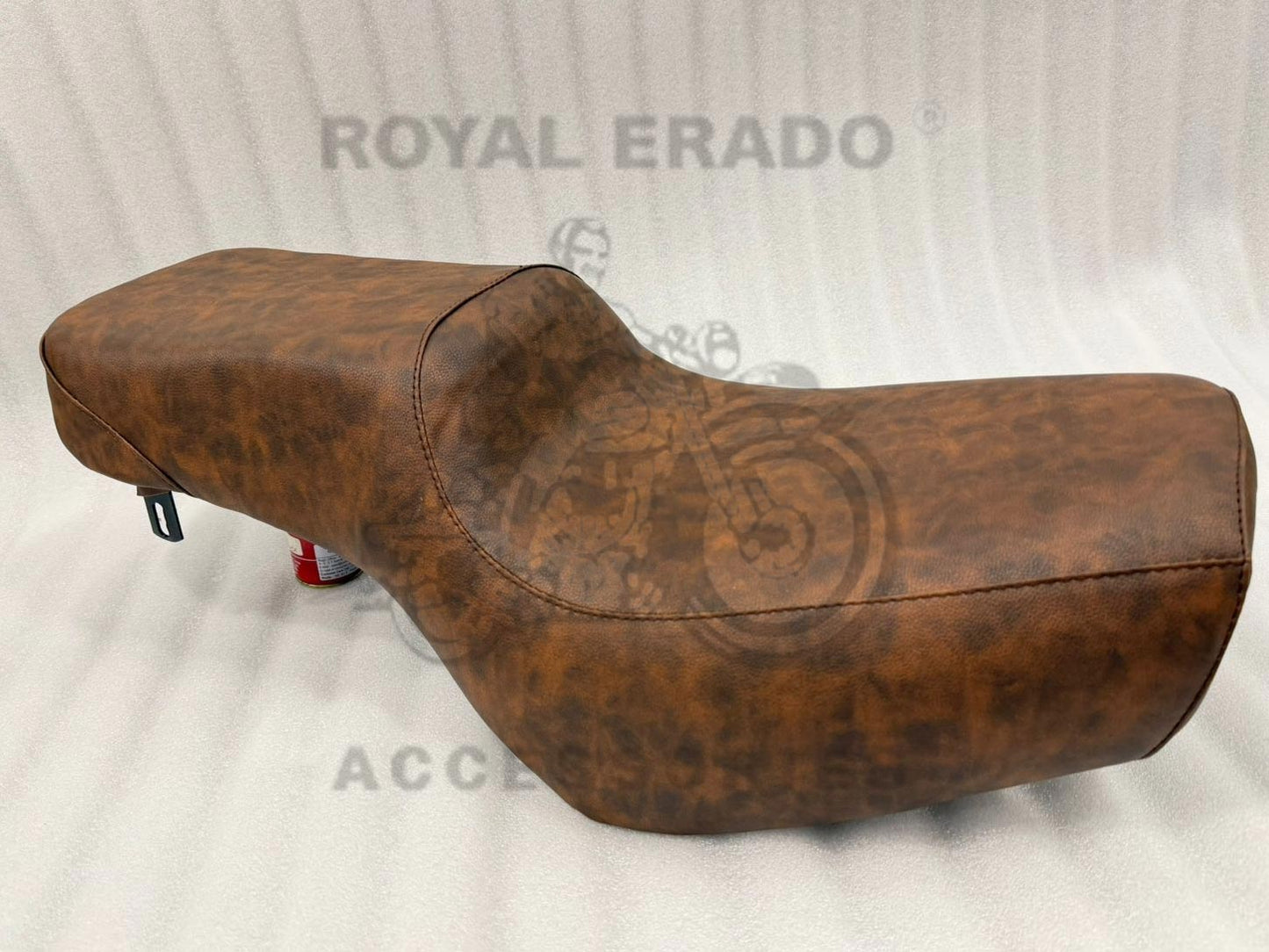 Rustic brown colour, comfortable seat for Royal Enfield Classic Electra Standard Vintage G2 1962 old model Bullet 350
