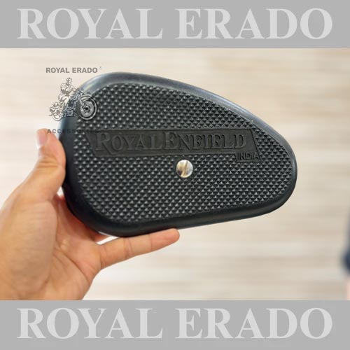 Vintage G2 1962 Old Model Bullet 350 Knee Pad With Royal Enfield India Written For Standard Electra Classic