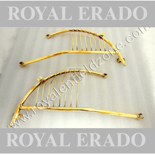 Royal Enfield brass rear mudguard stays Patti rear mudguard tan for vintage g2 1962 old model bullet 350 500 cast iron engine ci engine classic (BS3, BS4) electra standard.