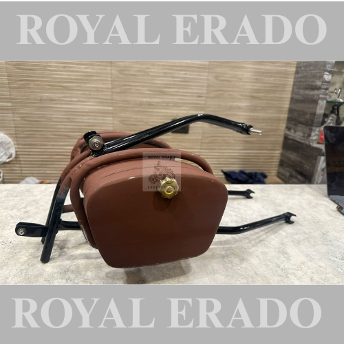 Royal Enfield Standard Classic Electra Rear Stay With Tool Box To Give A Vintage G2 1962 Old Model Bullet 350 Look To The Bike
