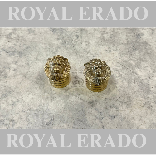 Royal Enfield brass handle weight with lion logo for Classic (BS3-BS4) Electra Standard and vintage G2 1962 old model bullet 350.