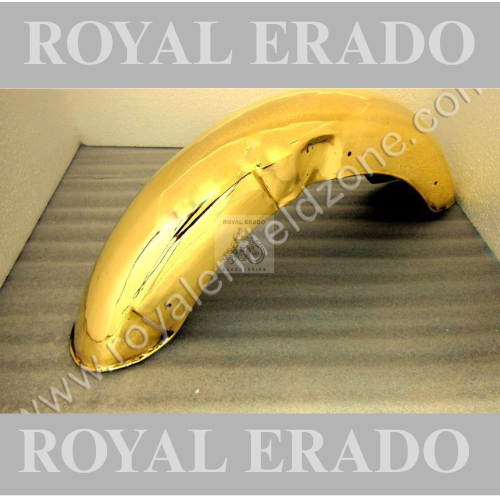 Royal Enfield vintage G2 1962 old model bullet 350 cast iron engine, CI engine side number plate front mudguard in brass box type.