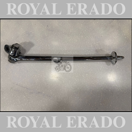 Royal enfield brass chrome desert pointed side stand for old model vintage g2 1962 bullet 350 standard