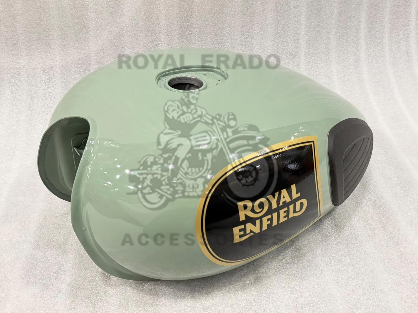 Royal Enfield Classic Mint/Pastel Green Pista Green Tank For Bs-3 Bs-4 After 2013 Model