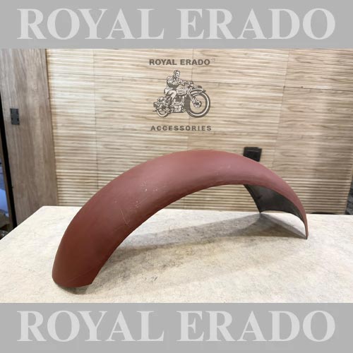 Harley Bobber-style Mudguard For Rear 180 Number Broad Tyre Royal Enfield Classic Electra And Standard