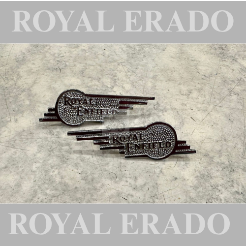 Royal enfield vintage g2 1962 old model bullet standard classic electra standard battalion reborn meteor super meteor 650 hunter  brass chrome tool box monogram logo