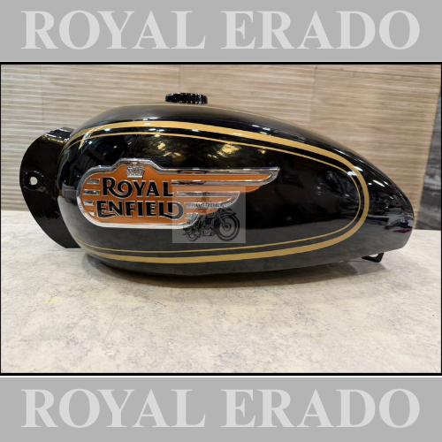 Royal enfield battalion standard design tank for old model classic electra standard before 2012 model with golden linning for vintage g2 1962 old model bullet 350