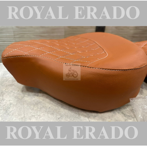 Royal Enfield Classic (BS3, BS4) Electra standard vintage g2 1962 old model bullet 350 comfortable tan seat with spring.