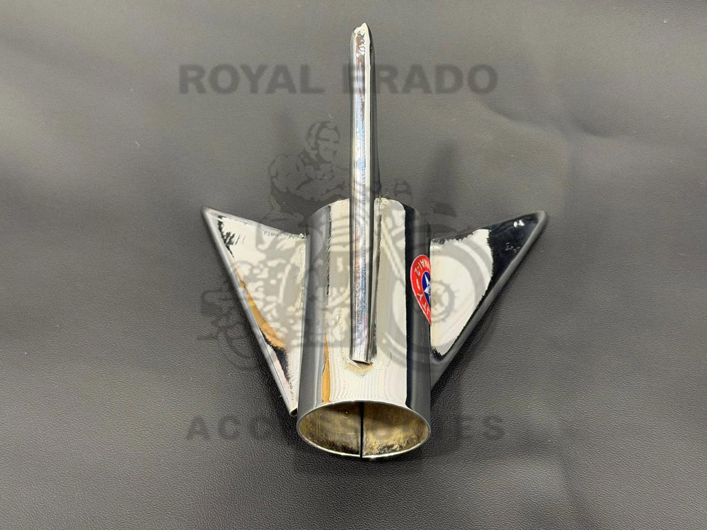 Royal Enfield Chrome Silencer Rocket For Classic Electra Standard For Indore & Small Mouth Punjab & Original Silencer