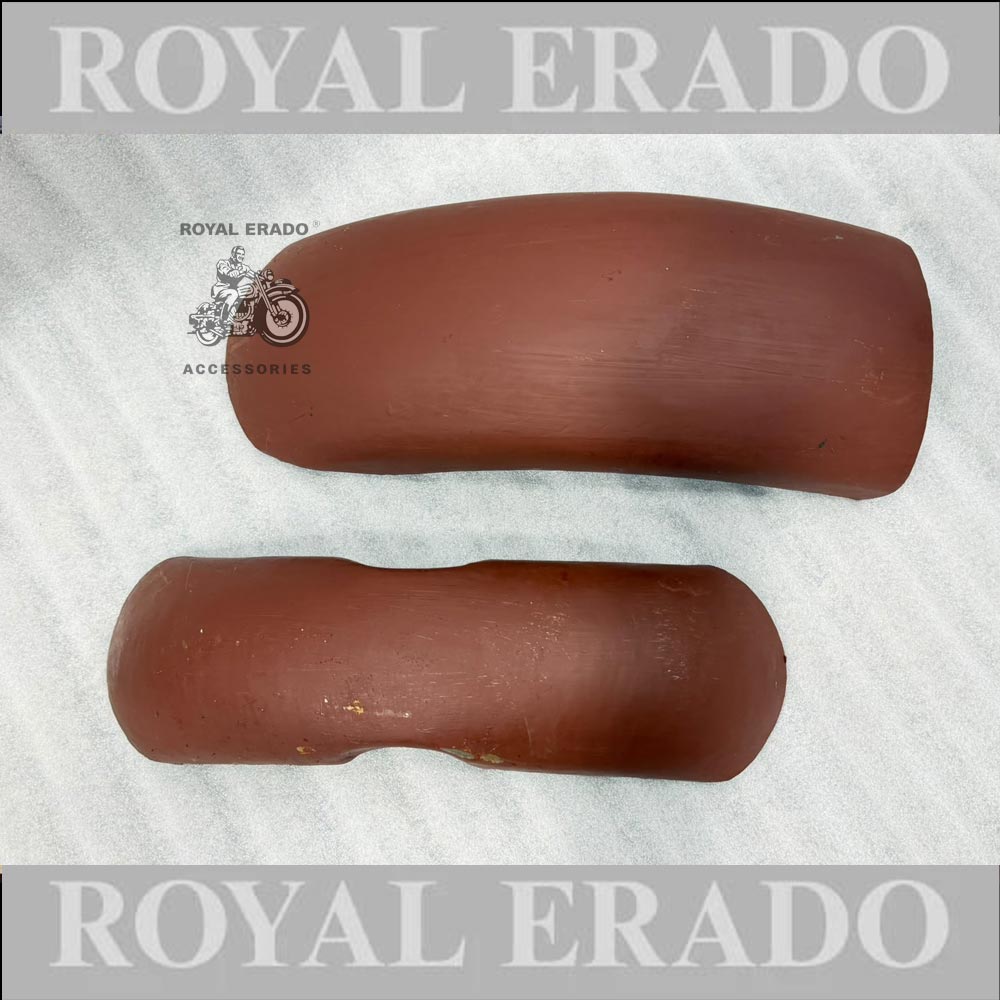 Harley-davidson Bobber-style Short Mudguard For Front 110 Tyre & Rear 150 Tyre For Classic Electra Standard