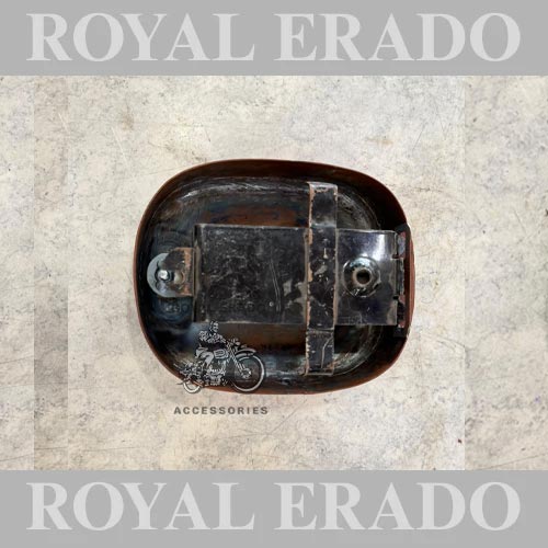 Royal Enfield Vintage G2 1962 Old Model Bullet 350 Battery Cover Oval With Standard For Standard Electra Cast-iron Engine