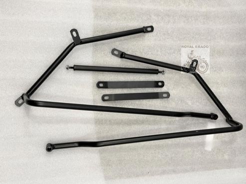 Saddle Stay For Side Boxes, Side Pannier / Side Bags Harley-davidson-style Fit For Super Meteor 650