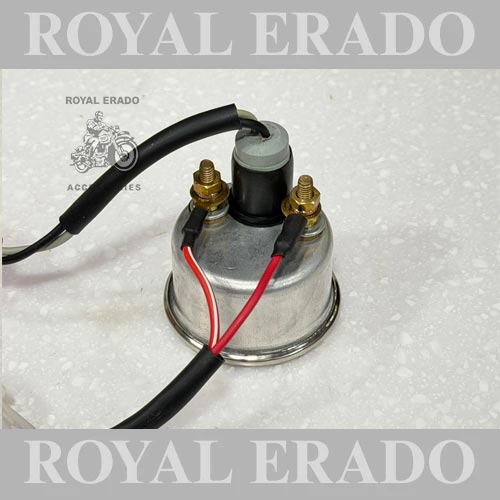 Royal Enfield Classic Electra Standard Amp Meter Ammeter In White Colour