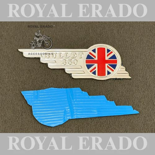 Chrome Made In England British Toolbox Monogram Bullet 350 For Vintage G2 1962 Old Model Royal Enfield Classic, Electra, Standard Reborn Classic, New Standard Battalion