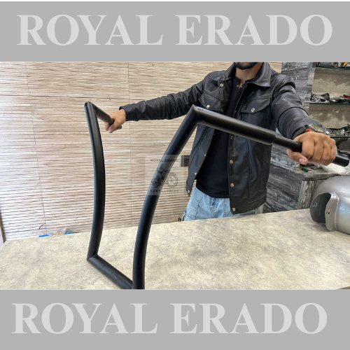 Royal enfield custom harley design handle bar heigh  rise for classic electra standard