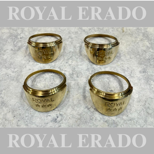 Royal enfield classic electra standard vintage g2 1962 old model bullet indicator cover shade in brass